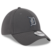 Detroit Tigers New Era Evergreen 39THIRTY Flex Hat- Graphite