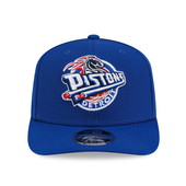 Detroit Pistons New Era Hardwood Classics 9SEVENTY Stretch-Snap Hat- Royal