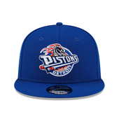 Detroit Pistons New Era Hardwood Classics 9FIFTY Snapback Hat- Royal
