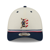 Detroit Tigers New Era 2026 July 4th 39THIRTY Flex Hat - Chrome/Navy