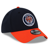 Detroit Tigers New Era Alternate 2Tone 39THIRTY Flex Hat - Navy/Orange