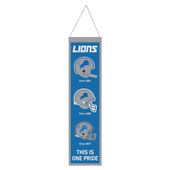 Detroit Lions WinCraft 8" x 32" Evolution Banner