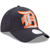 New Era Detroit Tigers Kid’s Navy 9Forty Glitter Glam 3 Adjustable Hat