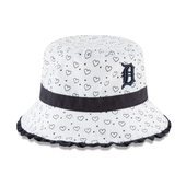 New Era Detroit Tigers Kid's Navy Frill Bucket Hat