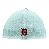 New Era Detroit Tigers Team Color 39Thirty Double Stripe Deuce Flex Hat