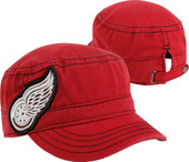 New Era Detroit Red Wings Women's Red Lace Fancy Adjustable Military Hat