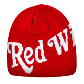 New Era Detroit Red Wings Red Scroll Knit Beanie