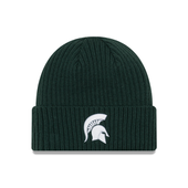 New Era Michigan State Spartans Green Core Classic Cuffed Knit Hat