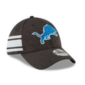 New Era Detroit Lions Home Black 39Thirty Sideline Flex Hat