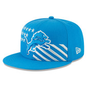 New Era Detroit Lions Blue 9Fifty Draft Day Snapback Hat