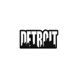 MI Culture Detroit Skyline Lapel Pin MI Culture Detroit Skyline Lapel Pin