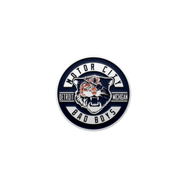 Motor City Bad Boys Detroit Michigan Tiger Lapel Pin