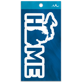 MI Culture Blue Painted Home Michigan Vinyl Decal