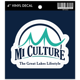 MI Culture Logo Vinyl Decal MI Culture Logo Vinyl Decal