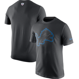 Nike Detroit Lions Black Dri-FIT Coaches Performance T-Shirt - Gameday  Detroit