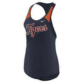 Detroit Tigers Gameday Pinstripe Women's Tank - 196820609179