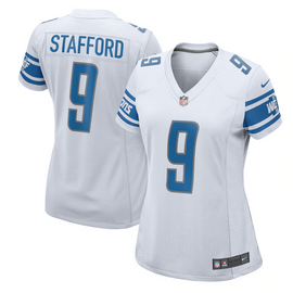 Nike Detroit Lions White Matthew Stafford Limited Jersey