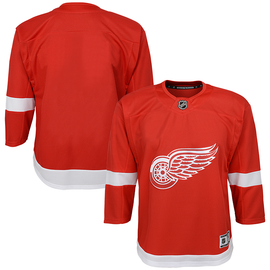 Detroit Red Wings Youth Home Replica Jersey - Red