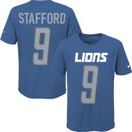 Malcolm Rodriguez Detroit Lions Nike Youth Game Jersey - Blue Medium