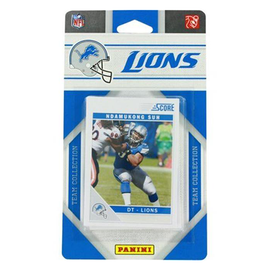 Panini Detroit Lions 2011 Team Collection Trading Card Set