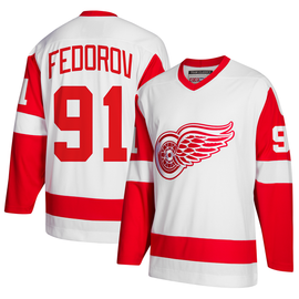 Sergei Fedorov Detroit Red Wings CCM Alumni Premier Jersey - White