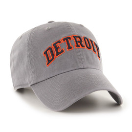 Detroit Tigers 47 Brand Ice Clean Up Hat Charcoal - Detroit City Sports