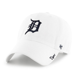 Detroit Tigers '47 Women's Miata Clean Up Adjustable Hat - White Detroit Tigers '47 Women's Miata Clean Up Adjustable Hat - White
