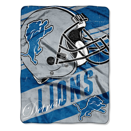 Detroit Lions Northwest Company Deep Slant Micro Raschel Throw Blanket