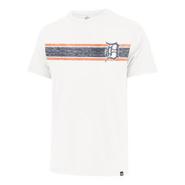 47 Detroit Tigers Grey Neps Henley Long Sleeve Fashion T Shirt