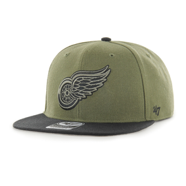 Mitchell & Ness Detroit Red Wings Red Cord Vintage Snapback Hat