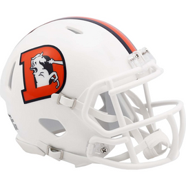 Denver Broncos Riddell Alternate Mini Speed Helmet Denver Broncos Riddell Alternate Mini Speed Helmet