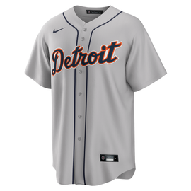 Alan Trammell Men's Detroit Tigers Throwback Jersey - Grey Replica