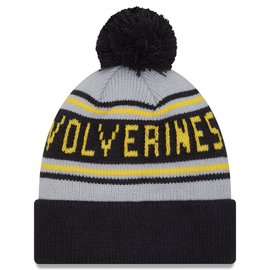 Jordan College (Michigan) Pom Beanie.