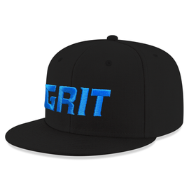 GRIT Snapback Hat - Black GRIT Snapback Hat - Black