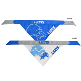 Detroit Lions Little Earth Home and Away Pet Bandana Set Detroit Lions Little Earth Home and Away Pet Bandana Set