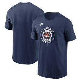 Detroit Tigers Nike Cooperstown Logo T-Shirt - Navy Detroit Tigers Nike Cooperstown Logo T-Shirt - Navy