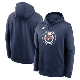 Nike Men's Detroit Tigers Navy Authentic Collection Dri-FIT Hoodie