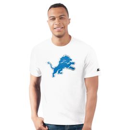 Detroit Lions Starter T-Shirt - White Detroit Lions Starter T-Shirt - White
