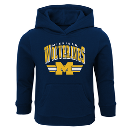 Michigan Wolverines Outerstuff Toddler MVP Pullover Hoodie - Navy Michigan Wolverines Outerstuff Toddler MVP Pullover Hoodie - Navy