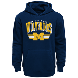 Michigan Wolverines Outerstuff Pre-School MVP Pullover Hoodie - Navy Michigan Wolverines Outerstuff Pre-School MVP Pullover Hoodie - Navy