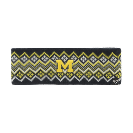 Michigan Wolverines ’47 Women's Elsa Headband - Navy