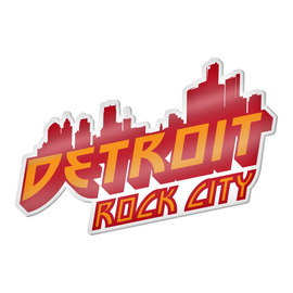 Detroit Rock City MI Culture Acrylic Magnet Detroit Rock City MI Culture Acrylic Magnet