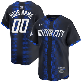 Detroit Tigers Nike City Connect Custom Limited Jersey - Navy Detroit Tigers Nike City Connect Custom Limited Jersey - Navy