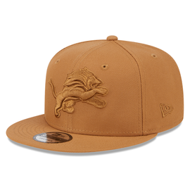 Detroit Lions New Era Color Pack Tonal 9FIFTY Snapback Hat - Light Bronze