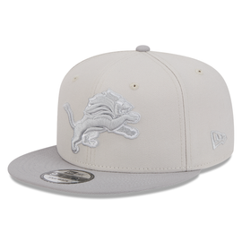 Detroit Lions New Era Color Pack 2Tone 9FIFTY Snapback Hat - Stone/Gray Detroit Lions New Era Color Pack 2Tone 9FIFTY Snapback Hat - Stone/Gray