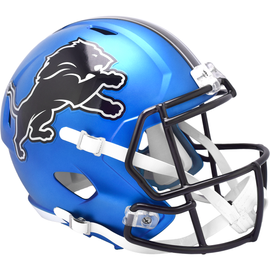 Detroit Lions Riddell 2024 Alternate Replica Full-Size Speed Helmet Detroit Lions Riddell 2024 Alternate Replica Full-Size Speed Helmet
