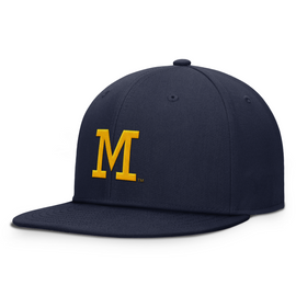 Michigan Wolverines Jordan Brand Coaches Fitted Hat - Navy