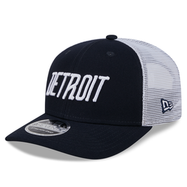 Detroit Tigers New Era City Connect Trucker 9SEVENTY Stretch-Snap Hat - Navy