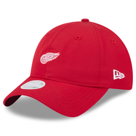 Detroit Red Wings New Era Women's Ponytail Open Back 9TWENTY Adjustable Hat - Red