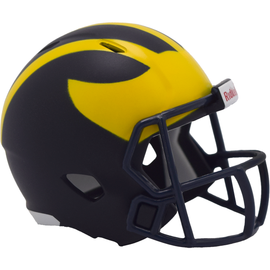 Michigan Wolverines Ridell Pocket Pro Speed Helmet Michigan Wolverines Ridell Pocket Pro Speed Helmet